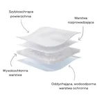 Tuttelu, bambusowe pieluszki jednorazowe, rozmiar 5, 10-14 kg, 20 szt.
