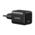 Ugreen, ładowarka sieciowa, X512, 20W, GaN 1x USB-C, czarna