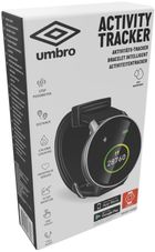 Umbro, zegarek monitorujący, okrągły, czarny