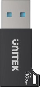 Unitek, adapter, USB-A - USB-C 10 GBPS M/F CZARNY