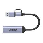 Unitek, karta do streamingu USB-c/a, 4k Hdmi 1.4b