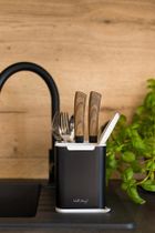 Vialli Design, Livio Duo, ociekacz na sztućce, czarny