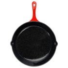 Vilde, Cast Enamel, patelnia żeliwna emaliowana z silikonową nakładką, 30 cm