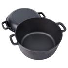 Vilde, Cast Line, garnek z pokrywką, żeliwny, 2w1, 4,5l, 1,6 l