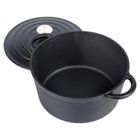 Vilde, Cast Line, garnek z pokrywką, żeliwny, 3,9l