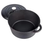 Vilde, Cast Line, garnek z pokrywką, żeliwny, 5,9l