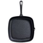 Vilde, Cast Line, patelnia grillowa żeliwna z silikonową nakładką, 24 cm