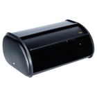 Vilde, chlebak stalowy, czarny, 43-27,5-18,5 cm