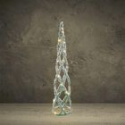 Vilde, choinka świecąca stożek ośnieżona, 40 LED, 84 cm