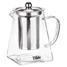Vilde, dzbanek z zaparzaczem do herbaty, żaroodporny, szklany, 730 ml
