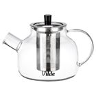Vilde, dzbanek z zaparzaczem do herbaty, żaroodporny, szklany, 850 ml