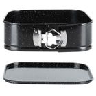 Vilde, forma do pieczenia, rozpinana, granitowa, 20-20-6,8 cm