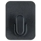 Vilde, haczyk wieszak samoprzylepny, czarny, 5-6,5 cm, 2 szt.