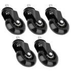 Vilde, kółka do fotela IKEA, kauczukowe, 6,3 cm/10 mm, 5 szt.