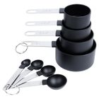 Vilde, miarki kuchenne, czarne, 8 szt.