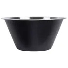 Vilde, miska kuchenna, stalowa, czarna 22 cm, 2l