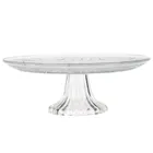 Vilde, patera na tort, szklana na nóżce, 25 cm