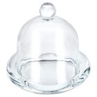 Vilde, pojemnik na cytrynę, szklany, 9,5-9,5 cm