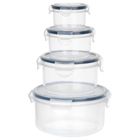 Vilde, pojemniki na żywność z pokrywką i uszczelką, 4 szt.