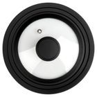 Vilde, pokrywka szklana silikonowa, uniwersalna, 16/18/20 cm