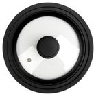 Vilde, pokrywka szklana silikonowa, uniwersalna, 18/20/22 cm