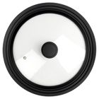 Vilde, pokrywka szklana silikonowa, uniwersalna, 28/30/32 cm