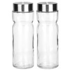 Vilde, solniczka i pieprzniczka szklana, 170 ml, 2 szt.