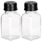 Vilde, solniczka i pieprzniczka szklana, 80 ml, 2 szt.