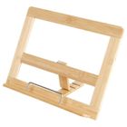 Vilde, stojak na książkę kucharską, bambusowy, regulowany