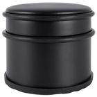 Vilde, stoper do drzwi, stalowy, czarny, 9,5 cm