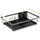Vilde, suszarka na naczynia, czarna, 50,5-33-18 cm