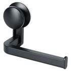 Vilde, uchwyt na papier toaletowy na przyssawkę, czarny, 16,5 cm