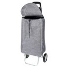 Vilde, wózek z torbą na zakupy, szary, 30l