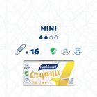 Vuokkoset, 100% BIO, tampony mini, 16 szt.