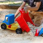 Wader, Multi Truck, wywrotka ze spychaczem buggy, 38 cm
