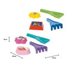 Wader, Psi Patrol, łopatka, grabki + 2 foremki