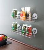 Wenko, półka kuchenna na przyprawy, TurboFix, stal chromowana