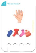 WiemTo, Co Pasuje do Obrazka, karty edukacyjne, 3+