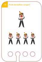 WiemTo, Percepcja Wzrokowa Zadania, karty edukacyjne, 4+