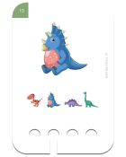 WiemTo, Rozpoznawanie Dinozaurów, karty edukacyjne, 2+