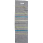 Womar, koc dla niemowląt, szaro-niebieskie paski, 75-100 cm