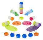 Wonder Factory, Never Dry Dough, Mega Box Set, masa plastyczna z akcesoriami, 25 elementów