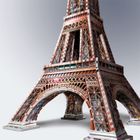 Wrebbit, Wieża Eiffla, puzzle 3D, 816 elementów