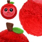 Xqmax, piłka pluszowa emoji, owoc, czerwona, 23 cm
