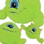 Xqmax, piłka pluszowa emoji z rączkami, zielona, 23 cm