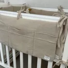 Yoonco, muślinowy organizer do łóżeczka, beż