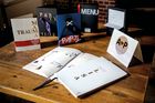 Z-Design, naklejki czarne litery (38 pkt./95 mm), wodoodporne