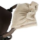 Zaffiro, Sierra, mufka do wózka, wełniana, beige