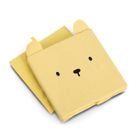 Zeller, Cozy Kids, pojemnik na zabawki z uszkami, muślinowy, żółty, 28-28-28 cm