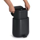 Zeller, kosz pedałowy z wolnoopadającą pokrywą, 6l